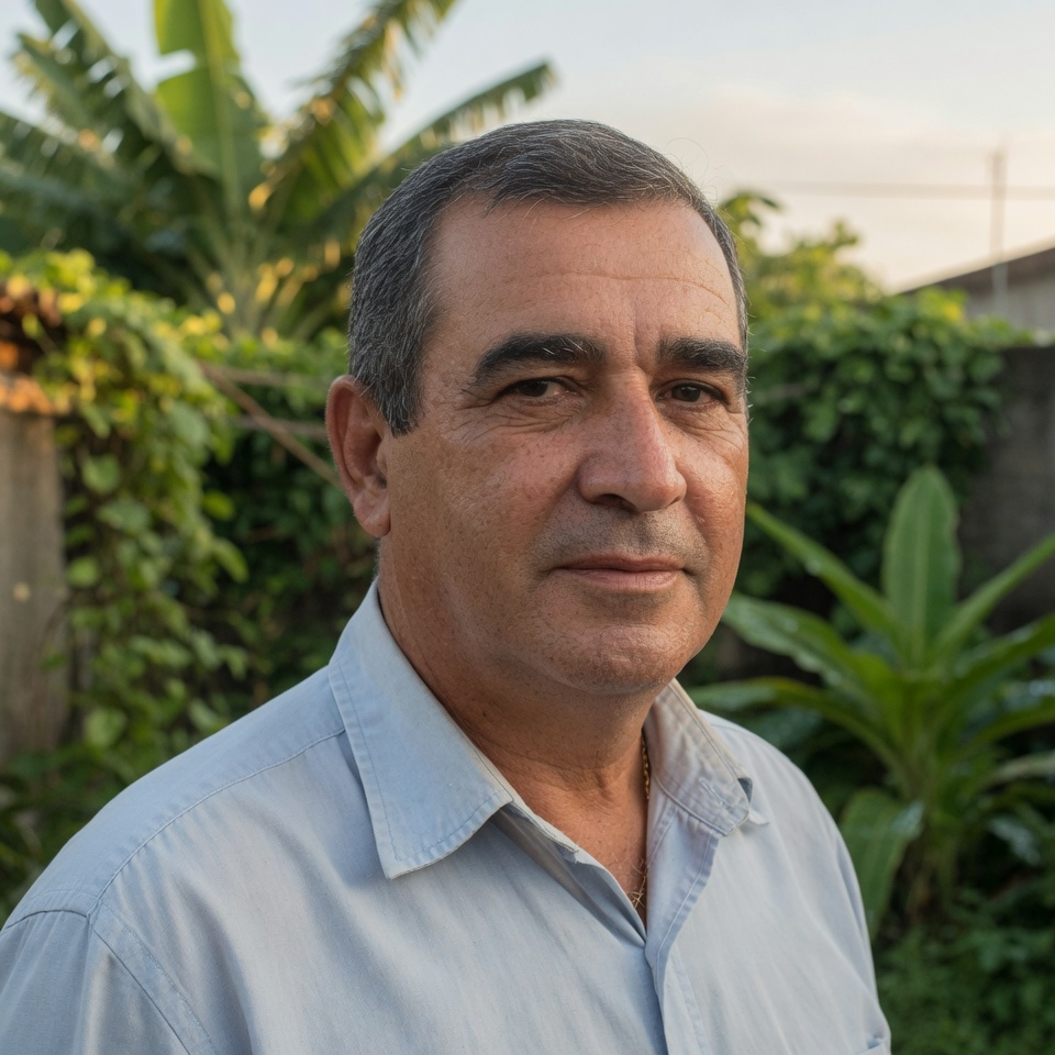 Homem entre 50 e 60 anos